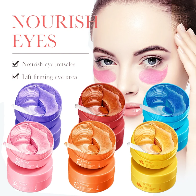 Sheet Mask Collagen - 80 Pieces of Bioaoua Collagen Eye