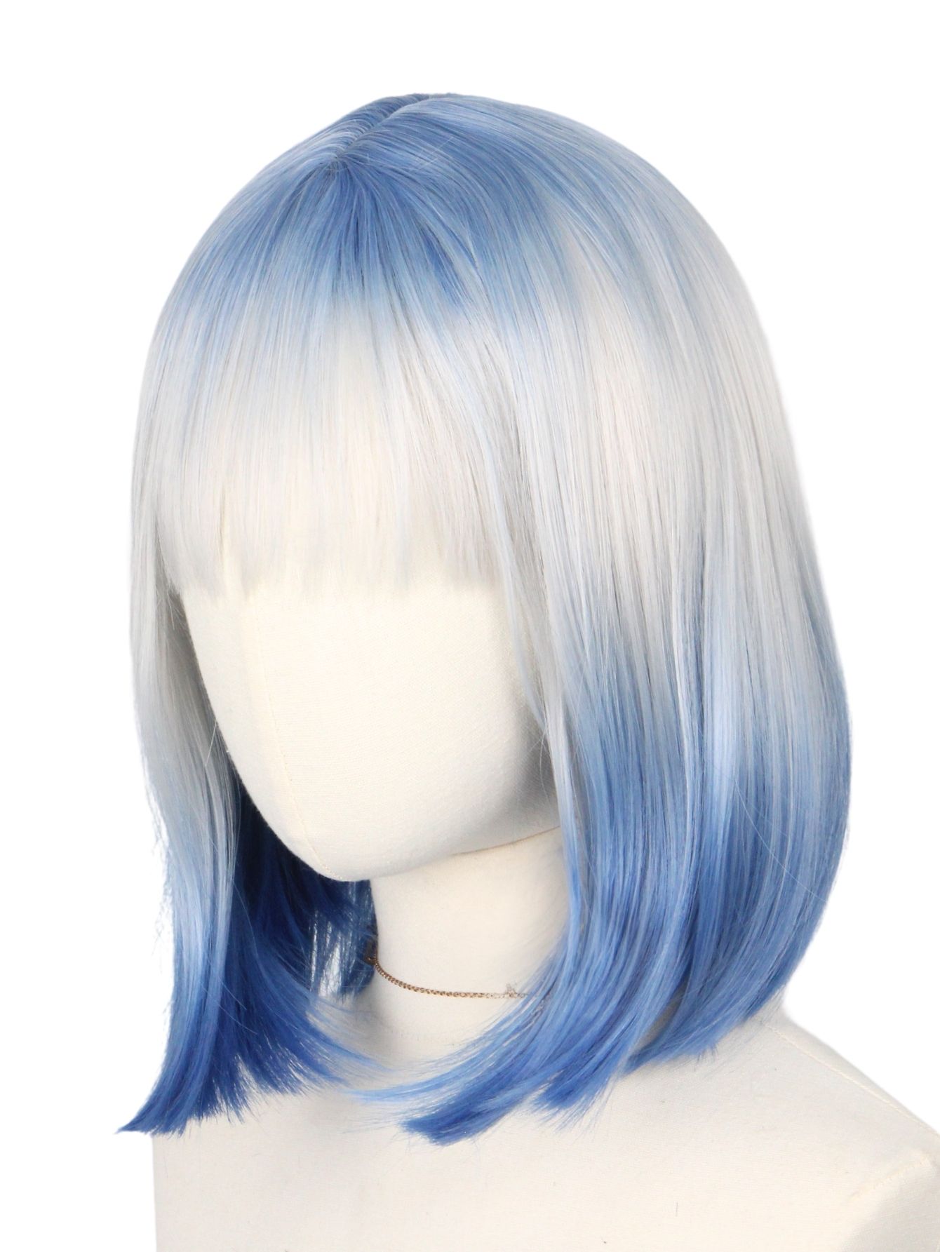Blue and White Gradient Short  - Korean Daily Lifestyle 리뷰 및 가격