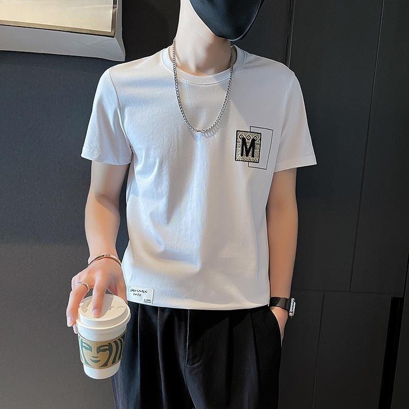 Trendy Men Short Sleeve Top Su - Korean Daily Lifestyle 리뷰 및 가격