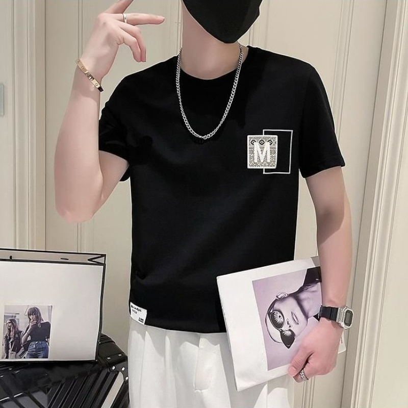 Trendy Men Short Sleeve Top Su - Korean Daily Lifestyle 리뷰 및 가격