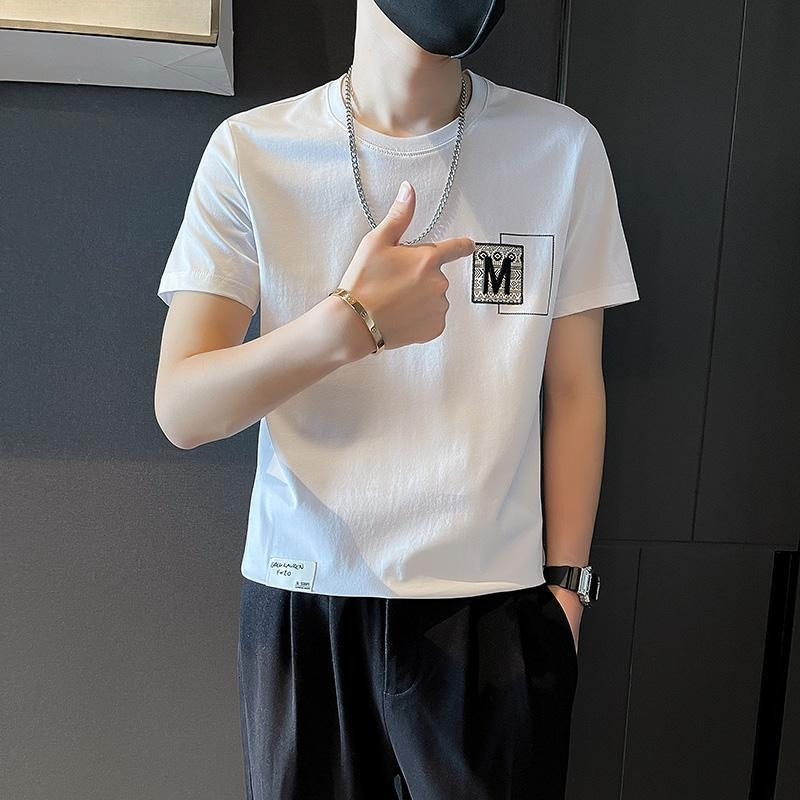 Trendy Men Short Sleeve Top Su - Korean Daily Lifestyle 리뷰 및 가격