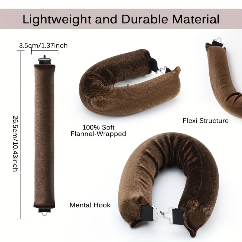 3pcs/pack Heatless Hair Curler - Sleeping Pack Overnight 리뷰 및 가격