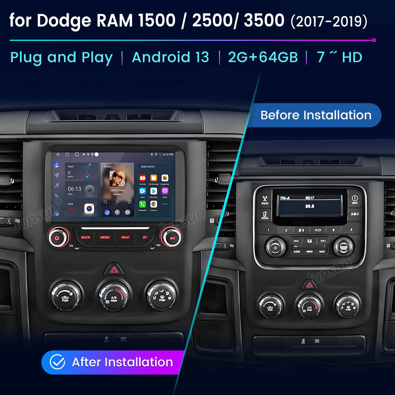 Junsun AI Voice Car Stereo Rad - Korean Lifestyle Products 리뷰 및 가격