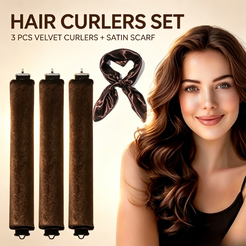 Thickened Heatless Curlers 3 P - Sleeping Pack Overnight 리뷰 및 가격