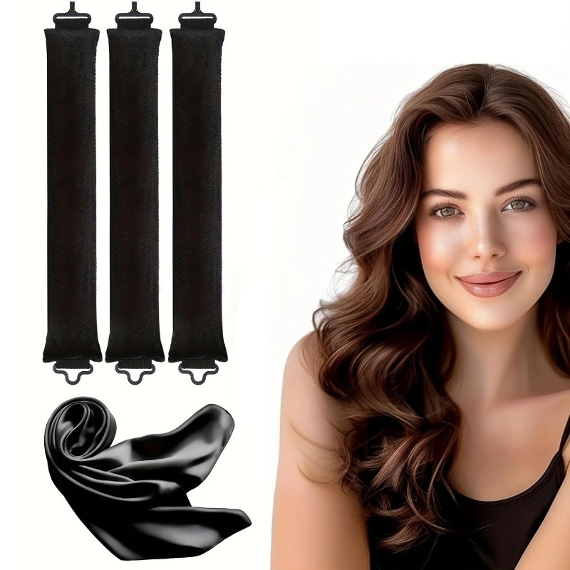 Thickened Heatless Curlers 3 P - Sleeping Pack Overnight 리뷰 및 가격