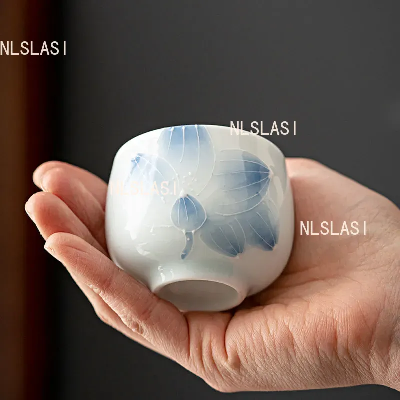 1pcs Tea Accessories Kiln Rest - Celadon Ceramic Cup 리뷰 및 가격