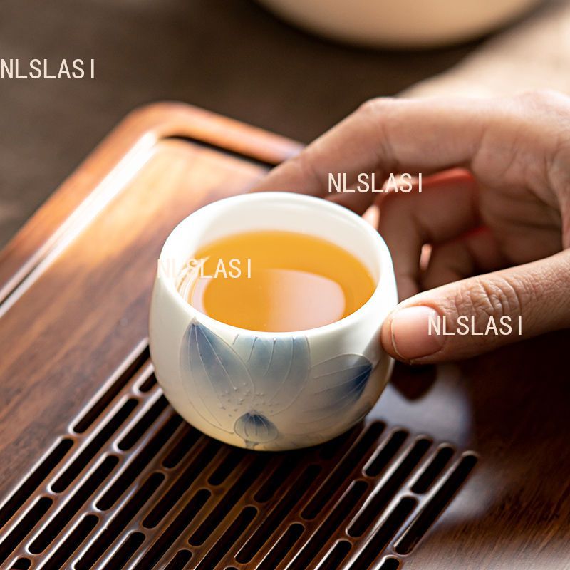 1pcs Tea Accessories Kiln Rest - Celadon Ceramic Cup 리뷰 및 가격