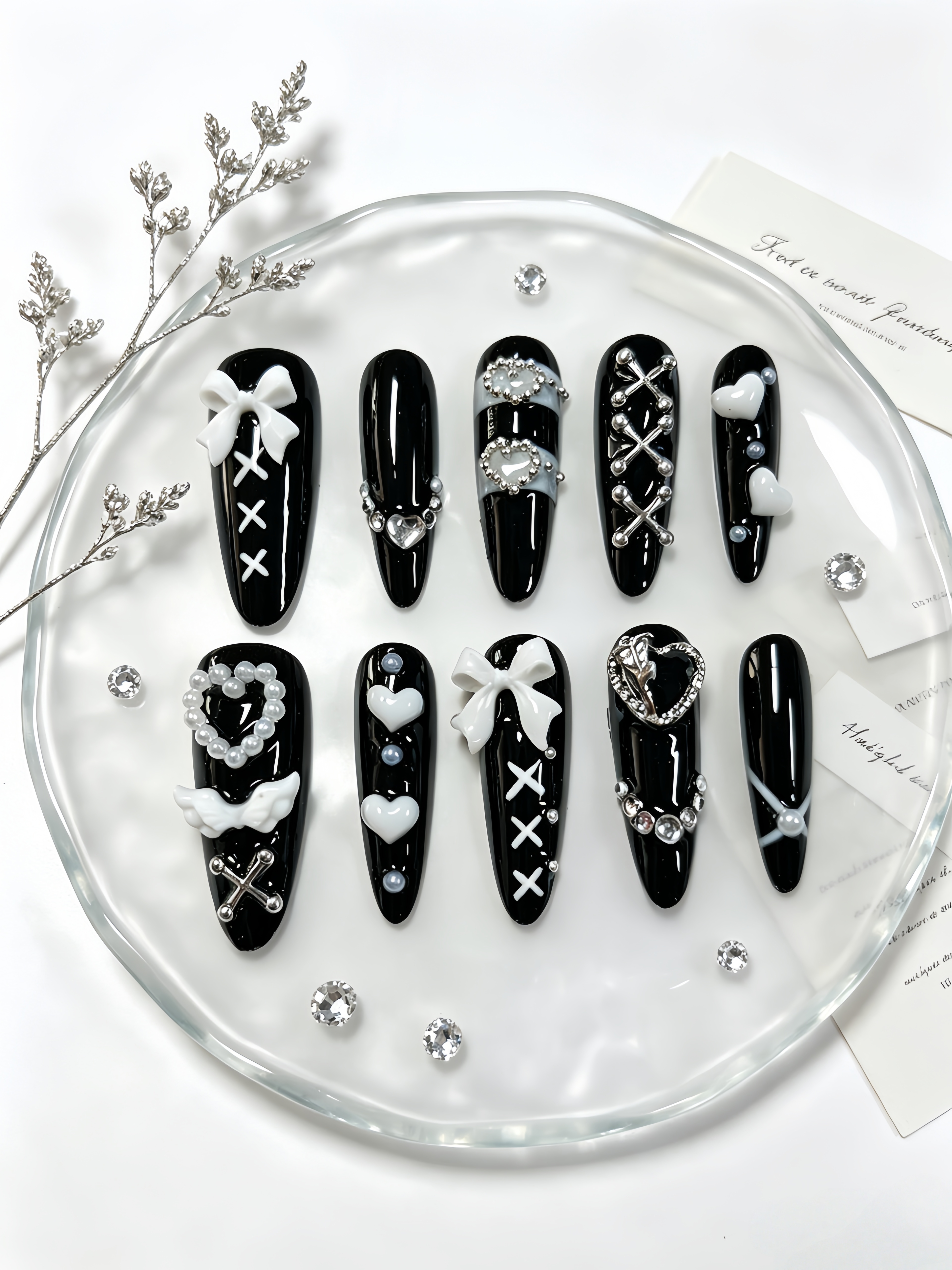 10 Long Black and White Minima - Korean Daily Lifestyle 리뷰 및 가격