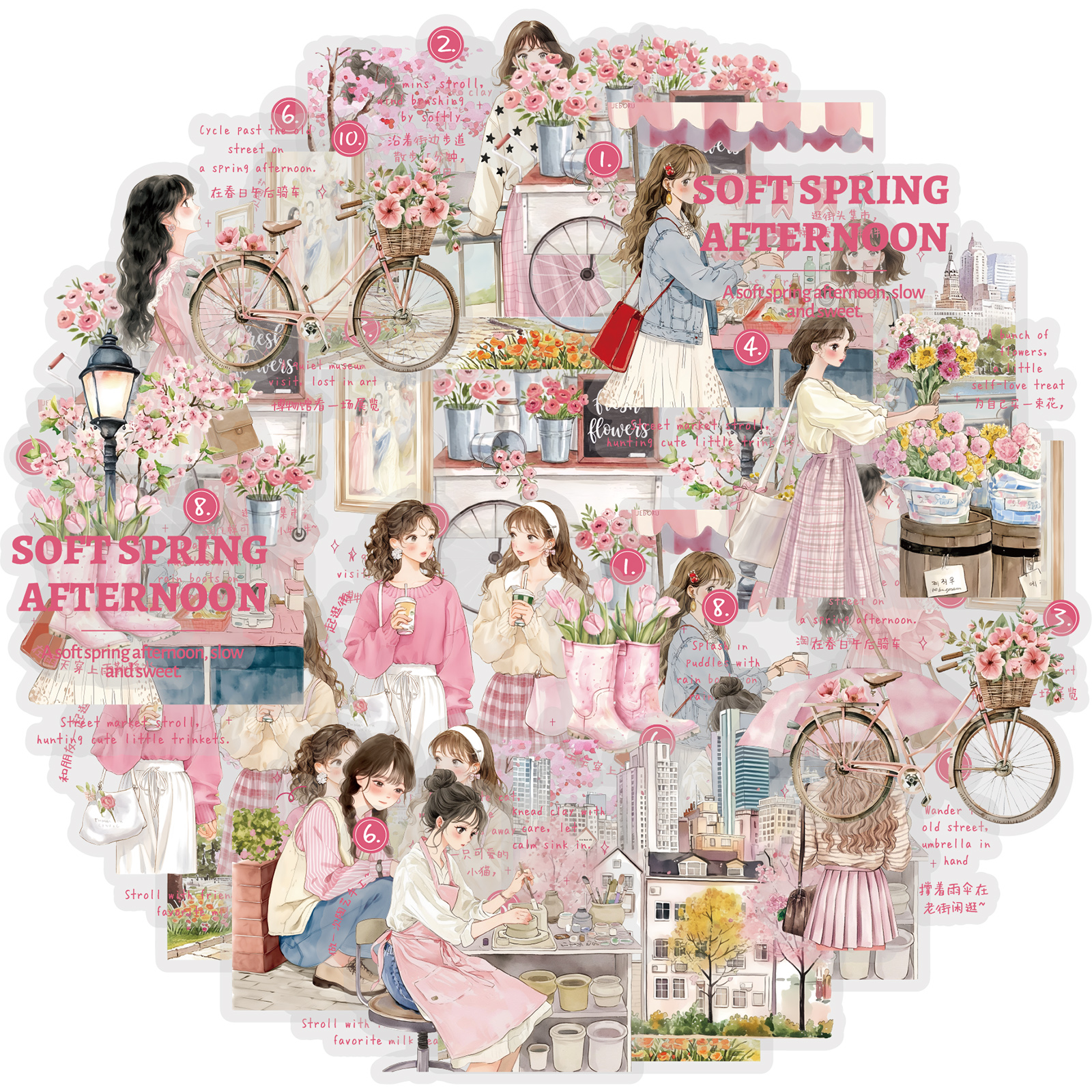 Etori Life 15Pcs Korean-Style  - Korean Lifestyle Aesthetic 리뷰 및 가격