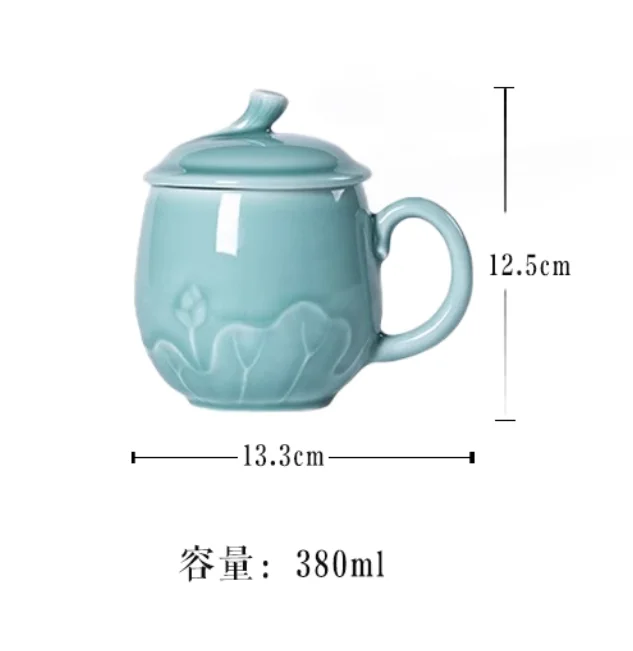 Longquan celadon office tea cu - Celadon Ceramic Cup 리뷰 및 가격