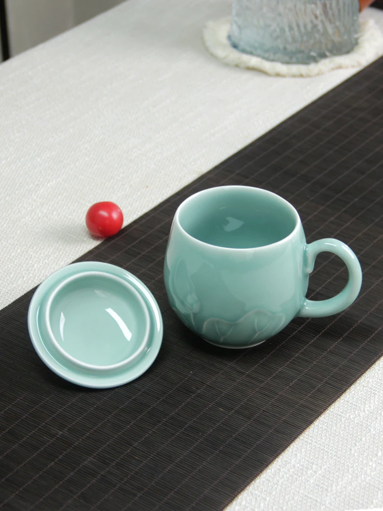 Longquan celadon office tea cu - Celadon Ceramic Cup 리뷰 및 가격