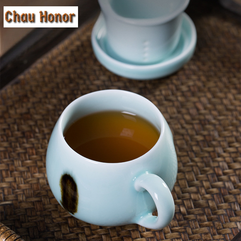 330ml Longquan Celadon Filter  - Celadon Ceramic Cup 리뷰 및 가격
