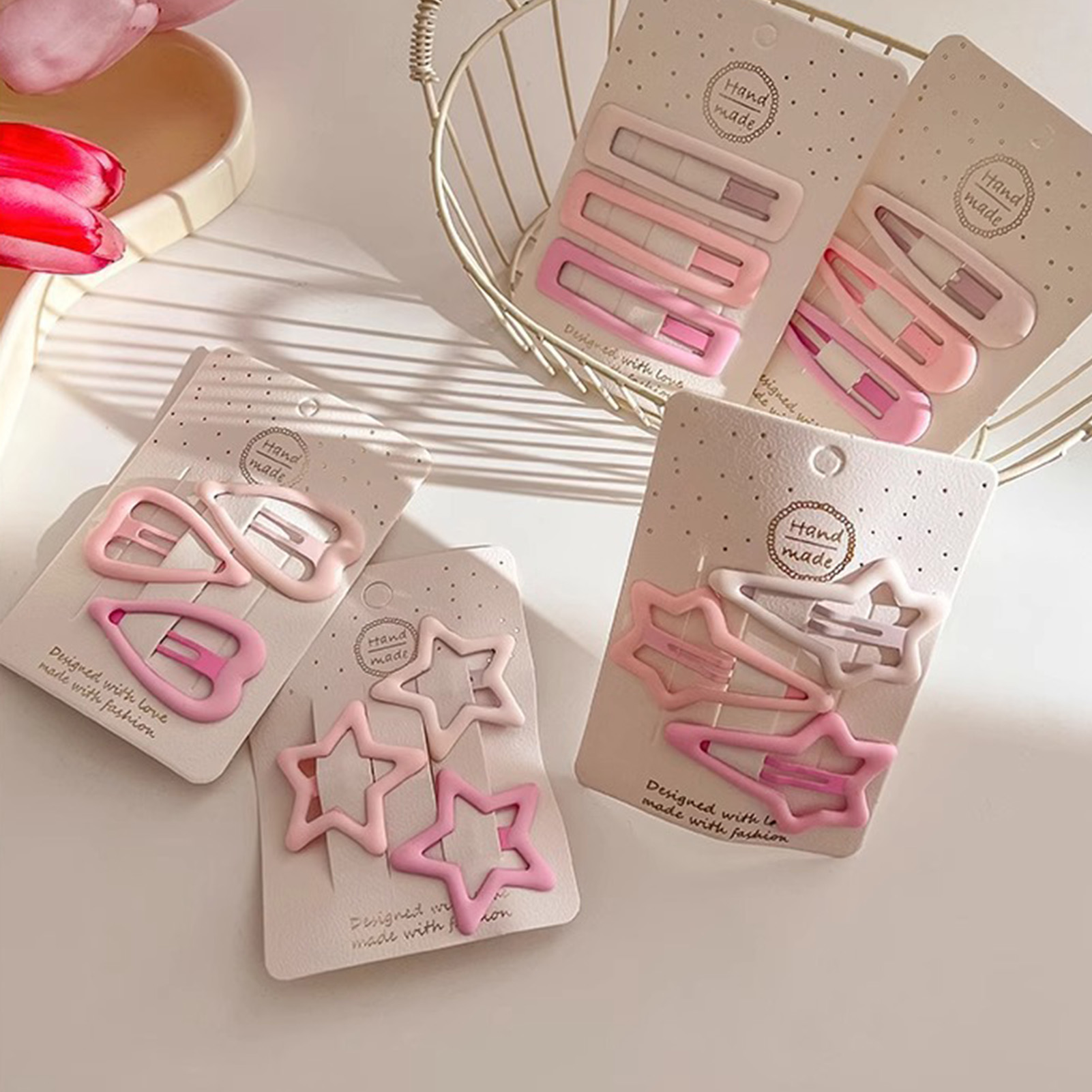 3PCS Sweet Style Headwear Pins - Korean Daily Lifestyle 리뷰 및 가격