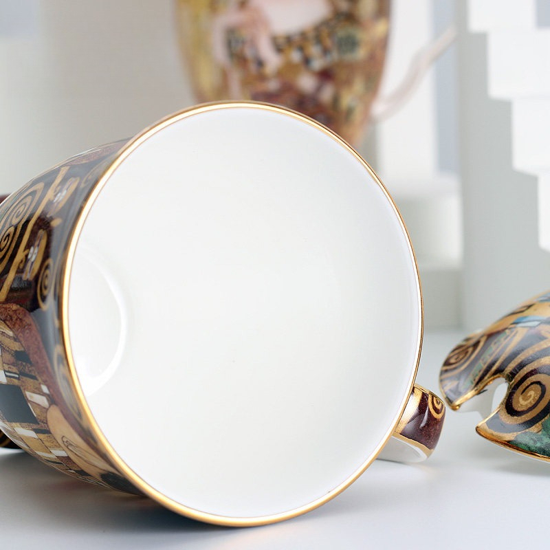 European Ceramic Mug with Lid  - Celadon Ceramic Cup 리뷰 및 가격