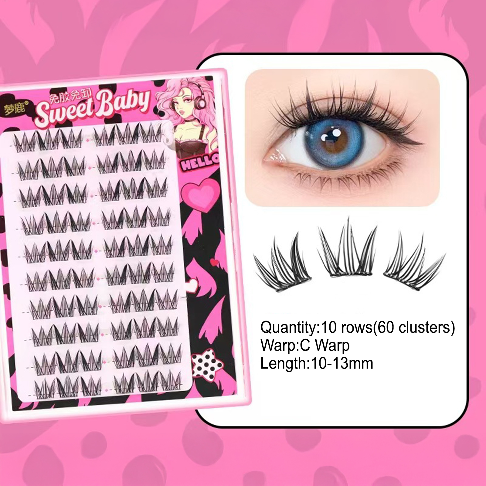 Women DIY Curling Eyelash Clus - Korean Daily Lifestyle 리뷰 및 가격