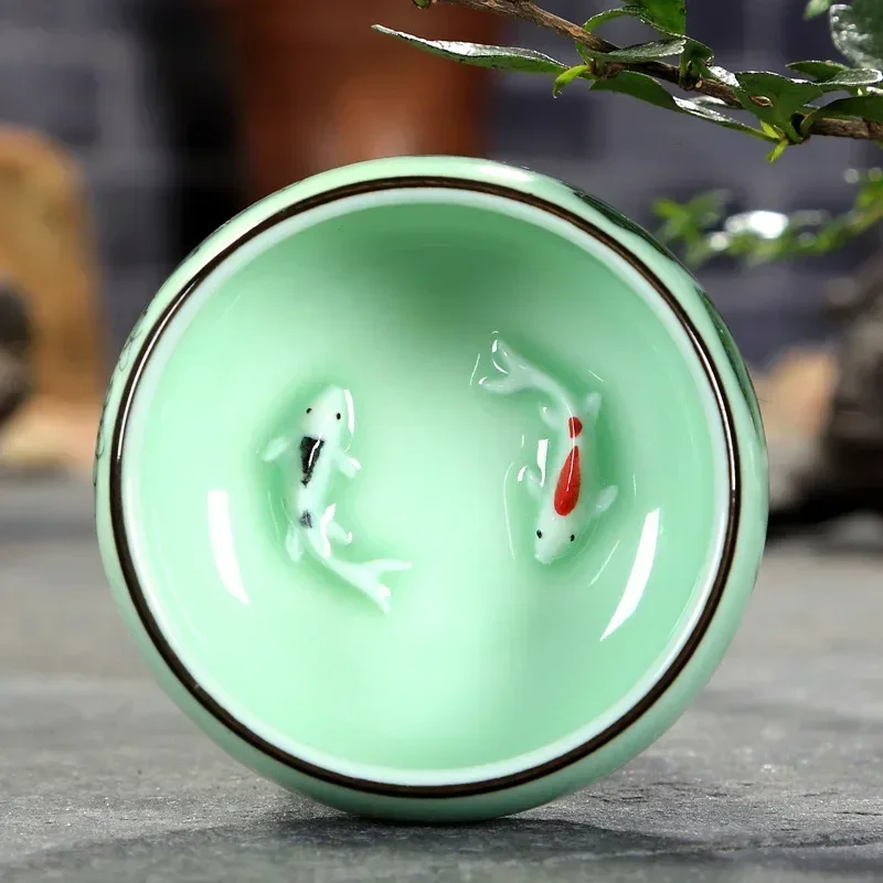 Tea Cup Ceramic  1PC Celadon H - Celadon Ceramic Cup 리뷰 및 가격