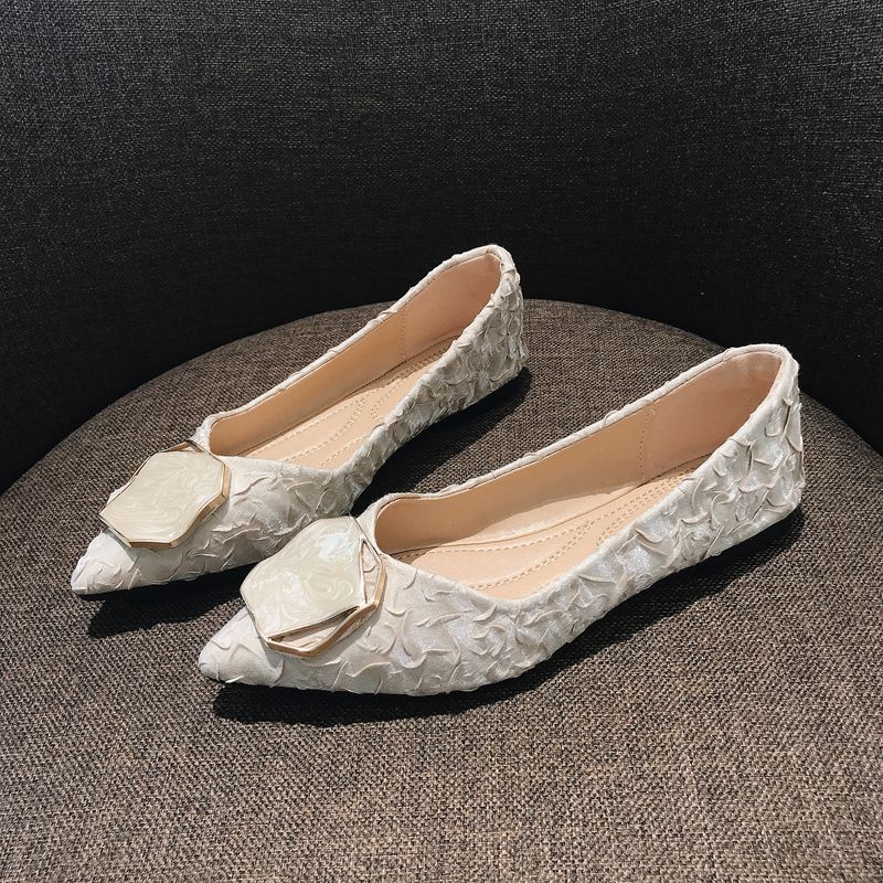 Women's Shoes Flat Pointed Toe - Korean Daily Lifestyle 리뷰 및 가격