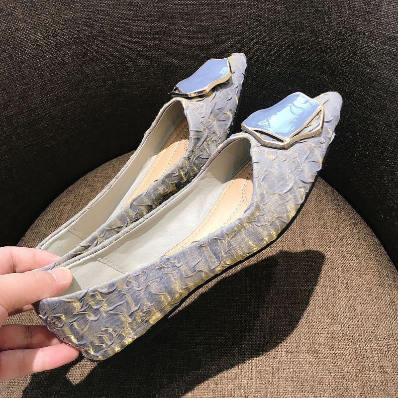 Women's Shoes Flat Pointed Toe - Korean Daily Lifestyle 리뷰 및 가격