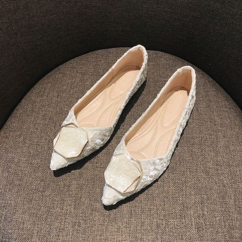 Women's Shoes Flat Pointed Toe - Korean Daily Lifestyle 리뷰 및 가격
