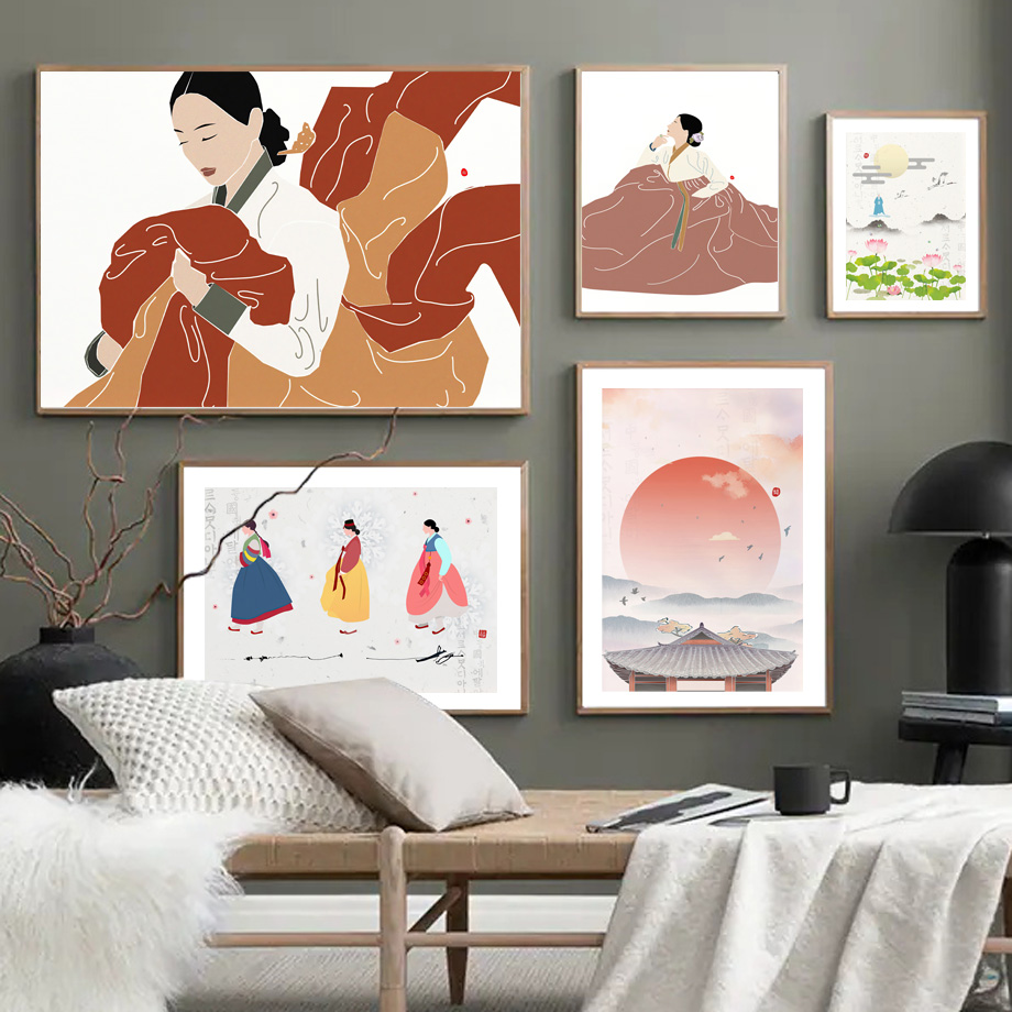 Korean Style Boho Hanbok Girl  - Korean Lifestyle Aesthetic 리뷰 및 가격