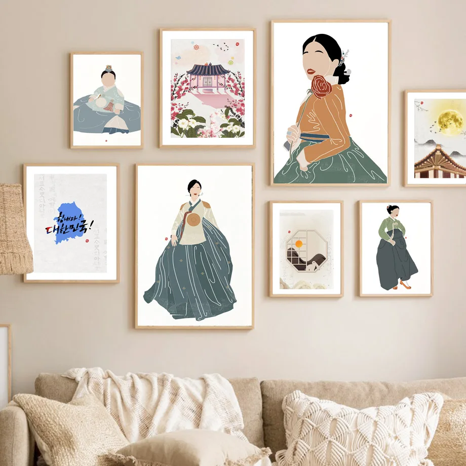 Korean Style Boho Hanbok Girl  - Korean Lifestyle Aesthetic 리뷰 및 가격