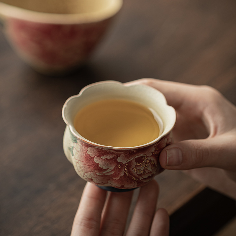 Ceramic Tea Cup Home Teacup Fl - Celadon Ceramic Cup 리뷰 및 가격