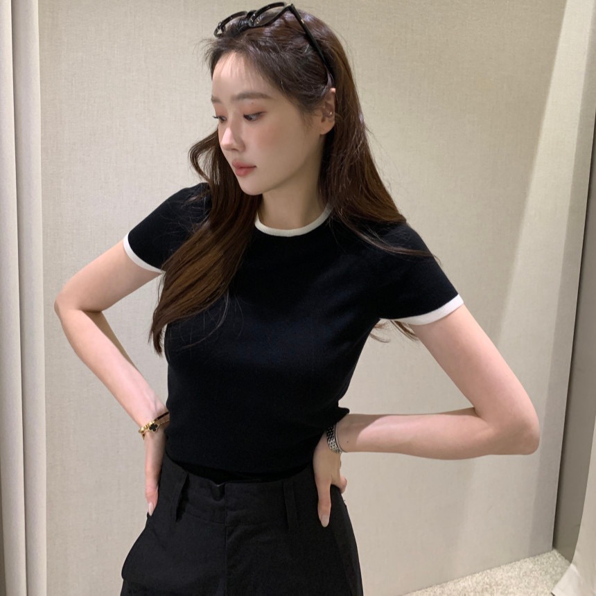 Chic Summer New Thin Color Blo - Korean Daily Lifestyle 리뷰 및 가격