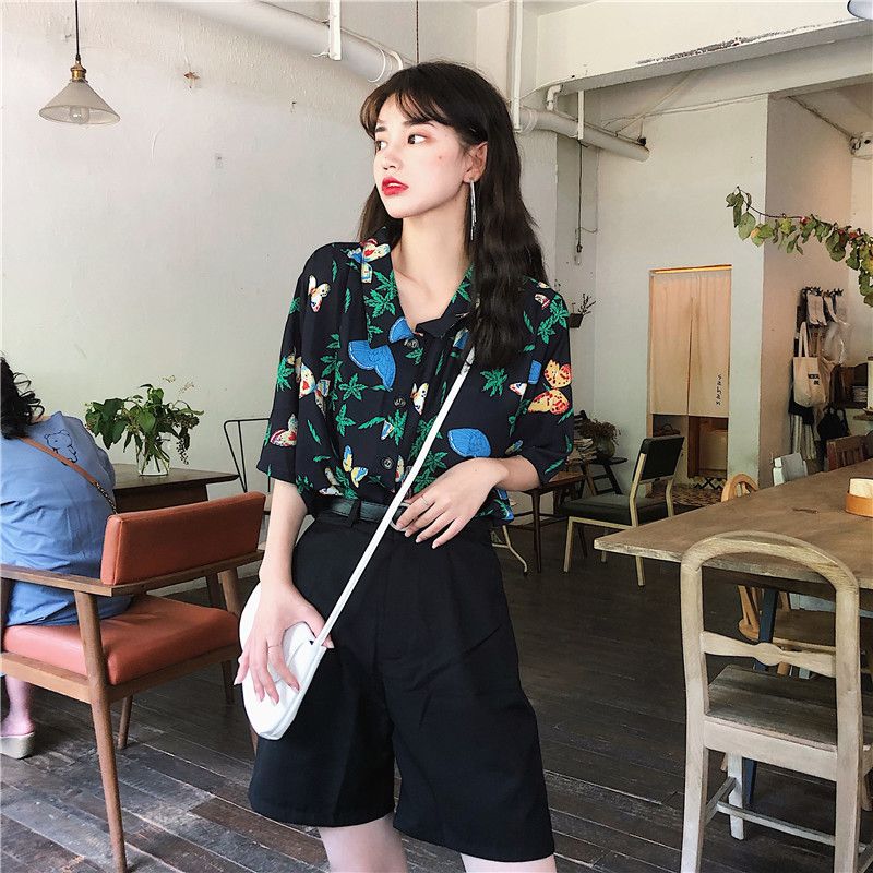 Shirts Women Corduroy Patch Po - Korean Daily Lifestyle 리뷰 및 가격